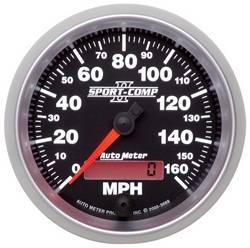 Auto Meter - Sport-Comp II Programmable Speedometer - Auto Meter 3688 UPC: 046074036880 - Image 1