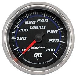 Auto Meter - Cobalt Mechanical Oil Temperature Gauge - Auto Meter 7941 UPC: 046074079412 - Image 1