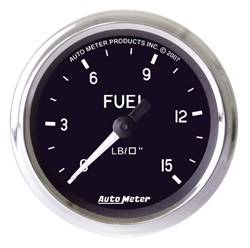 Auto Meter - Cobra Fuel Pressure Gauge - Auto Meter 201010 UPC: 046074120558 - Image 1