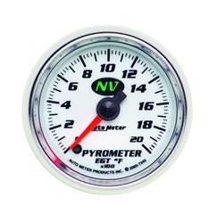 Auto Meter - NV Electric Pyrometer Gauge Kit - Auto Meter 7345 UPC: 046074073458 - Image 1