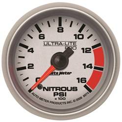 Auto Meter - Ultra-Lite Pro Nitrous Pressure Gauge - Auto Meter 8874 UPC: 046074088742 - Image 1