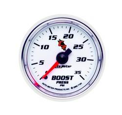 Auto Meter - C2 Mechanical Boost Gauge - Auto Meter 7104 UPC: 046074071041 - Image 1