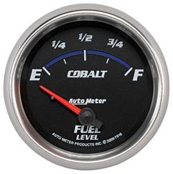 Auto Meter - Cobalt Electric Fuel Level Gauge - Auto Meter 7916 UPC: 046074079160 - Image 1