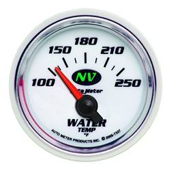 Auto Meter - NV Electric Water Temperature Gauge - Auto Meter 7337 UPC: 046074073373 - Image 1