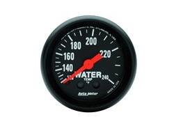Auto Meter - Z-Series Mechanical Water Temperature Gauge - Auto Meter 2607 UPC: 046074026072 - Image 1