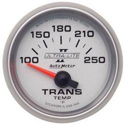 Auto Meter - Ultra-Lite II Electric Transmission Temperature Gauge - Auto Meter 4949 UPC: 046074049491 - Image 1