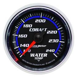 Auto Meter - Cobalt Mechanical Water Temperature Gauge - Auto Meter 6132 UPC: 046074061325 - Image 1