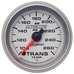 Auto Meter - Ultra-Lite II Electric Transmission Temperature Gauge - Auto Meter 4957 UPC: 046074049576 - Image 1