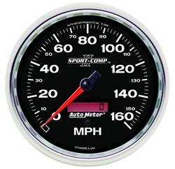 Auto Meter - Sport-Comp II Programmable Speedometer - Auto Meter 3689 UPC: 046074036897 - Image 1