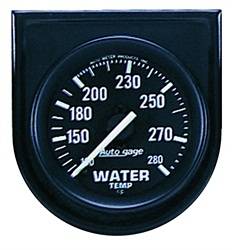 Auto Meter - Autogage Water Temperature Gauge Panel - Auto Meter 2333 UPC: 046074023330 - Image 1