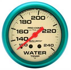 Auto Meter - Ultra-Nite Water Temperature Gauge - Auto Meter 4532 UPC: 046074045325 - Image 1