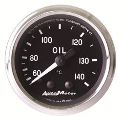 Auto Meter - Cobra Mechanical Oil Temperature Gauge - Auto Meter 201008 UPC: 046074120534 - Image 1