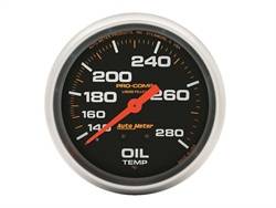 Auto Meter - Pro-Comp Liquid-Filled Mechanical Oil Temperature Gauge - Auto Meter 5443 UPC: 046074054433 - Image 1
