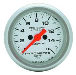 Auto Meter - Ultra-Lite Electric Pyrometer - Auto Meter 4343 UPC: 046074043437 - Image 1