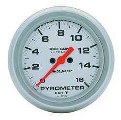 Auto Meter - Ultra-Lite Electric Pyrometer - Auto Meter 4443 UPC: 046074044434 - Image 1