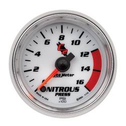 Auto Meter - C2 Electric Nitrous Pressure Gauge - Auto Meter 7174 UPC: 046074071744 - Image 1