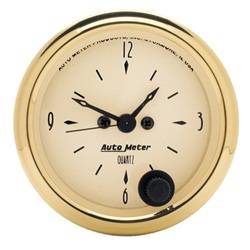 Auto Meter - Golden Oldies Clock - Auto Meter 1586 UPC: 046074015861 - Image 1