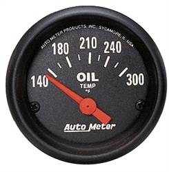 Auto Meter - Z-Series Electric Oil Temperature Gauge - Auto Meter 2639 UPC: 046074026393 - Image 1