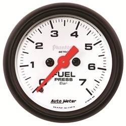 Auto Meter - Phantom Electric Fuel Pressure Gauge - Auto Meter 5763-M UPC: 046074134173 - Image 1
