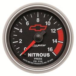 Auto Meter - GM Series Electric Nitrous Pressure Gauge - Auto Meter 3674-00406 UPC: 046074136214 - Image 1