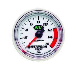 Auto Meter - NV Electric Nitrous Pressure Gauge - Auto Meter 7374 UPC: 046074073748 - Image 1