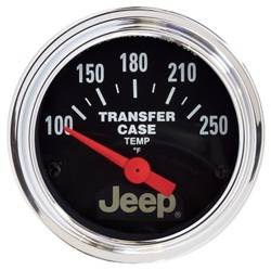 Auto Meter - Traditional Chrome Electric Transfer Case Temp Gauge - Auto Meter 880430 UPC: 046074154393 - Image 1