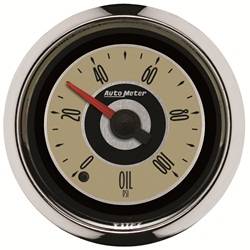 Auto Meter - Cruiser Oil Pressure Gauge - Auto Meter 1153 UPC: 046074011535 - Image 1