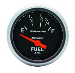 Auto Meter - Sport-Comp Electric Fuel Level Gauge - Auto Meter 3318 UPC: 046074033186 - Image 1