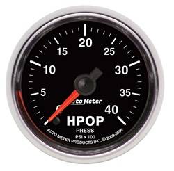 Auto Meter - GS High Pressure Oil Pump Gauge - Auto Meter 3896 UPC: 046074038969 - Image 1