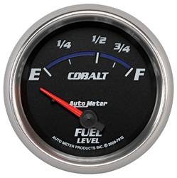 Auto Meter - Cobalt Electric Fuel Level Gauge - Auto Meter 7915 UPC: 046074079153 - Image 1