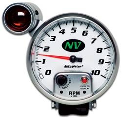 Auto Meter - NV Shift-Lite Tachometer - Auto Meter 7499 UPC: 046074074998 - Image 1