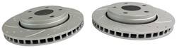 Crown Automotive - Drilled And Slotted Rotor Set - Crown Automotive 52060137DS UPC: 849603001867 - Image 1