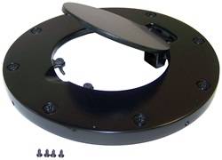 Crown Automotive - Black Non-Locking Fuel Door - Crown Automotive FD101B UPC: 848399083774 - Image 1
