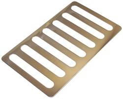 Crown Automotive - Stainless Steel Hood Vent Cover - Crown Automotive 488472 UPC: 849603002390 - Image 1