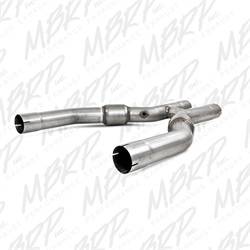 MBRP Exhaust - Installer Series Catted H-Pipe - MBRP Exhaust S7238AL UPC: 882663112777 - Image 1