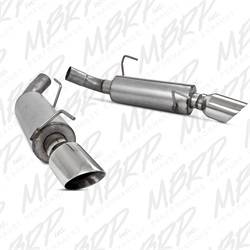 MBRP Exhaust - Installer Series Dual Muffler Axle Back Exhaust System - MBRP Exhaust S7200AL UPC: 882963117564 - Image 1