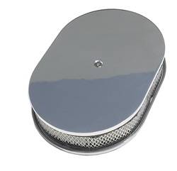 Trans-Dapt Performance Products - Aluminum Air Cleaner Oval - Trans-Dapt Performance Products 6022 UPC: 086923060222 - Image 1