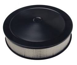 Trans-Dapt Performance Products - Asphalt Black Air Cleaner Muscle Car Style - Trans-Dapt Performance Products 8640 UPC: 086923086406 - Image 1