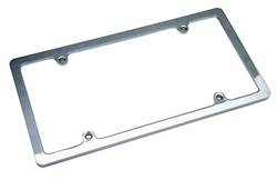 Trans-Dapt Performance Products - Deluxe License Plate Frame  - Trans-Dapt Performance Products 6966 UPC: 086923069669 - Image 1