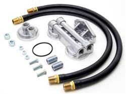Trans-Dapt Performance Products - Dual Oil Filter Relocation Kit - Trans-Dapt Performance Products 1227 UPC: 086923012276 - Image 1