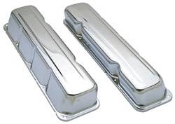 Trans-Dapt Performance Products - Chrome Plated Steel Valve Cover - Trans-Dapt Performance Products 9174 UPC: 086923091745 - Image 1