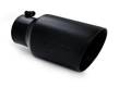 Dual Wall Angled Exhaust Tip - MBRP Exhaust T5072BLK UPC: 882963109712