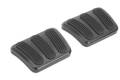 Billet Aluminum Curved Brake/Clutch Pedal Pad - Lokar XBAG-6130 UPC: 847087003353