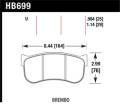 Disc Brake Pad - Hawk Performance HB699U.984 UPC: 840653077970