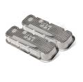 M/T Retro Aluminum Valve Covers - Holley Performance 241-84 UPC: 090127670859