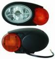 Oval C120 Combination Headlamp - Hella 996167201 UPC: 760687064480