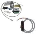 Midnight Series Cable Operated LED Dash Indicator Kit - Lokar XCIND-1716 UPC: 847087006538