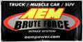 Brute Force Banner - AEM Induction 10-924L UPC: 840879019181