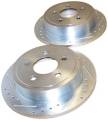 Drilled And Slotted Rotor Set - Crown Automotive 52128411DS UPC: 849603001621