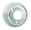 Chrome Plated Steel Crankshaft Pulley - Mr. Gasket 8827 UPC: 084041028001